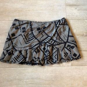 Forever 21 Layered Ruffled Mini Skirt